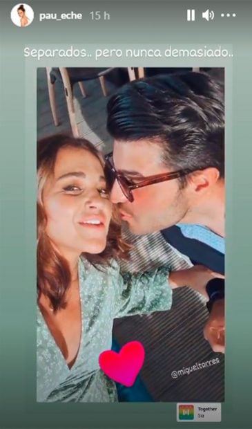 Paula Echevarr&iacute;a y Miguel Torres