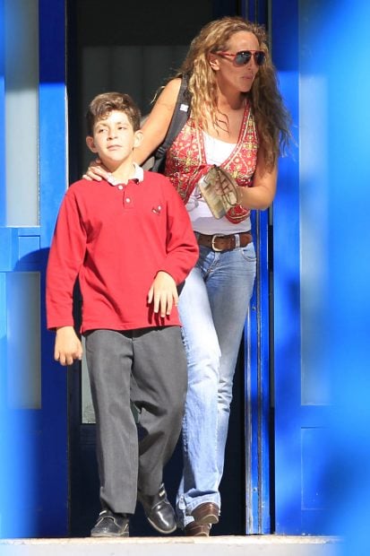 Roc&iacute;o Carrasco, con su hijo David Flores, hace 9 a&ntilde;os / Gtres