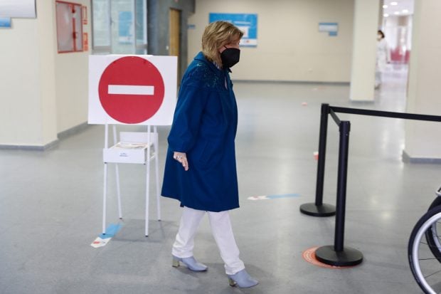 La presentadora Mar&iacute;a Teresa Campos ya est&aacute; vacunada contra el coronavirus./Gtres