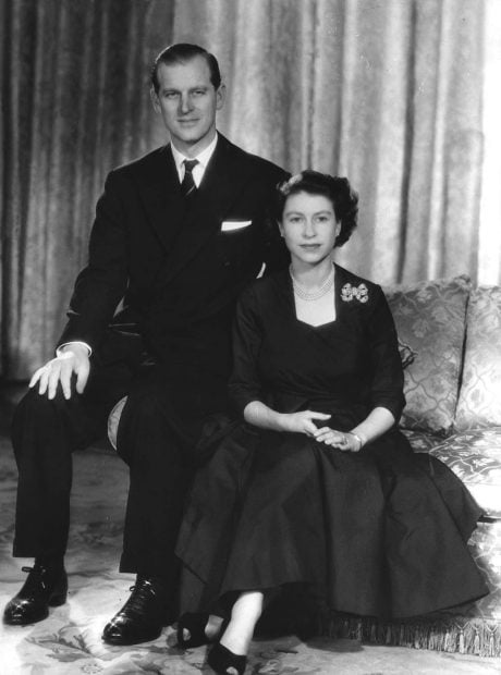 Reina Isabel II, Felipe de Edimburgo