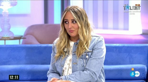 Roc&iacute;o Flores ha luchado por no romper a llorar al hablar de Olga / Telecinco