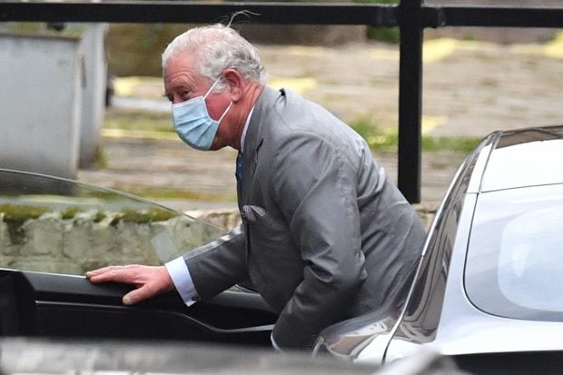 El pr&iacute;ncipe Carlos ha visitado a su madre, la reina Isabel II./Gtres