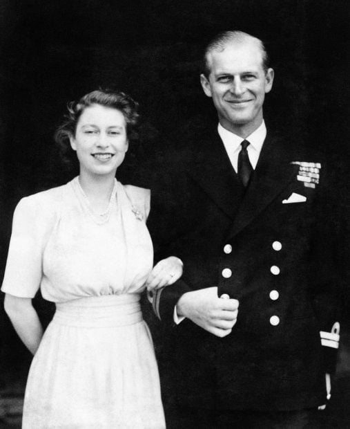 La reina Isabel II y el duque de Edimburgo/Gtres