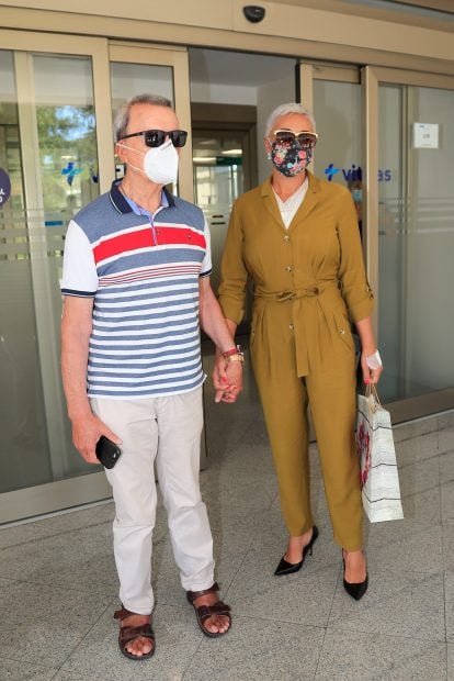 Ana Mar&iacute;a Ald&oacute;n y Jos&eacute; Ortega Cano de la mano / Gtres
