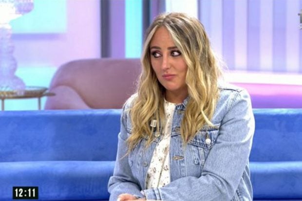 Roc&iacute;o Flores en su primer d&iacute;a como colaboradora en 'El programa de Ana Rosa'./Telecinco