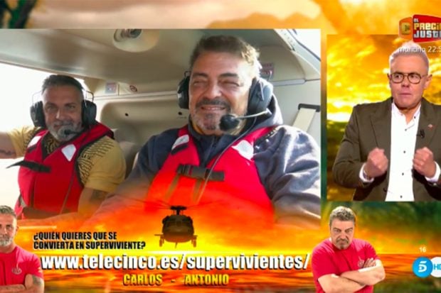 Antonio Canales nuevo concursante de pleno derecho de 'Supervivientes 2021'./Telecinco