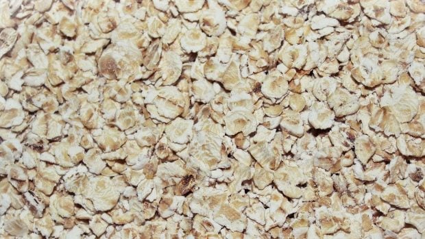 Bizcocho de avena y naranja