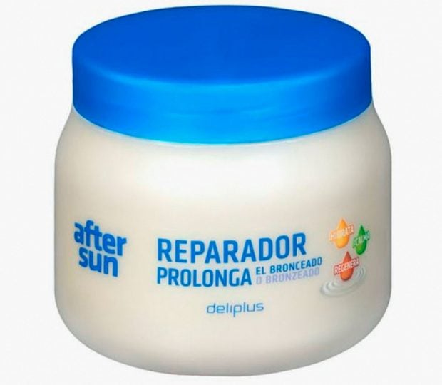 Crema reparadora Aftersun de Deliplus / Mercadona