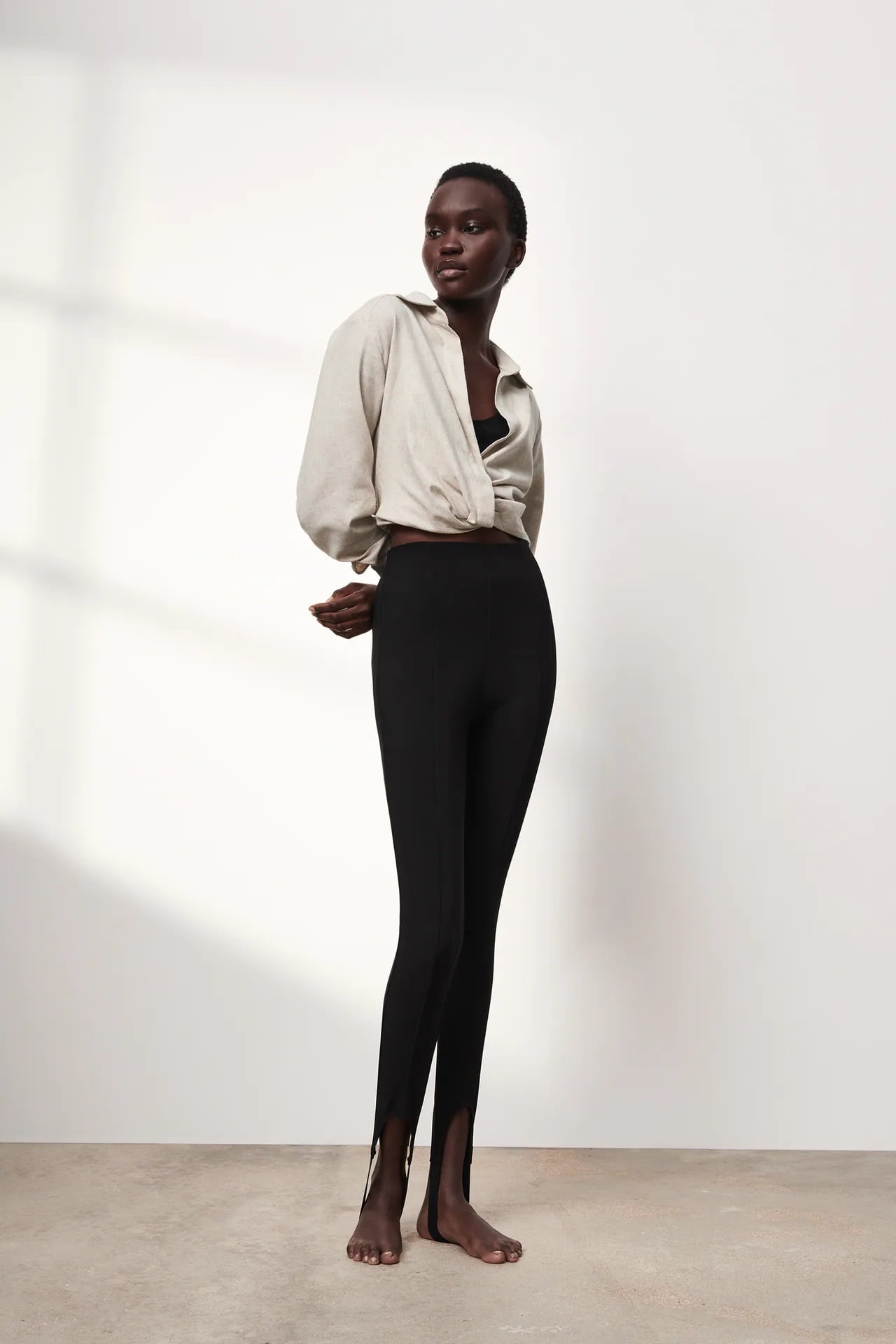 Los leggins fuseau de Prada llegan a Zara viajando desde los a&ntilde;os 80