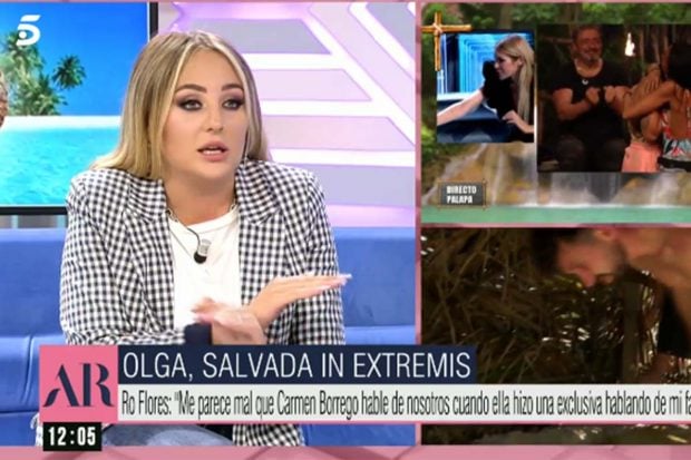 Roc&iacute;o Flores en 'El programa de Ana Rosa'./Telecinco