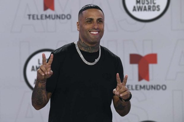 Nicky Jam en los Latin American Awards./Gtres