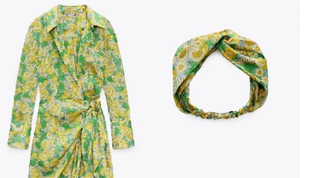 zara complemento vestido