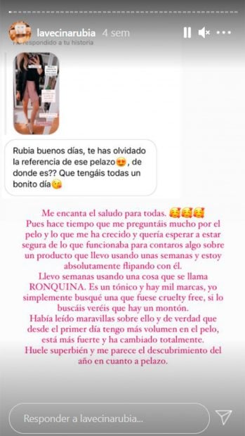 Los trucos 'beauty' de La Vecina Rubia / Instagram