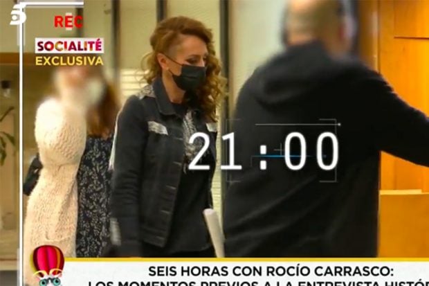 'Socialit&egrave;' ha revelado c&oacute;mo fueron los momentos previos de la revista de Roc&iacute;o Carrasco./'Socialit&eacute;'