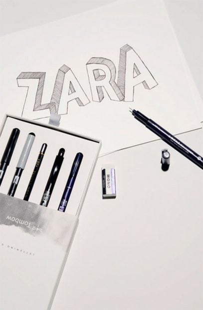 Rotuladores de la nueva secci&oacute;n de Zara./Zara