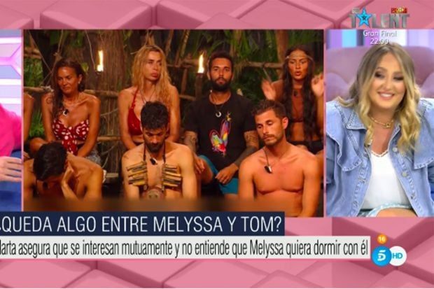 Roc&iacute;o Flores en 'El programa de Ana Rosa'./Telecinco