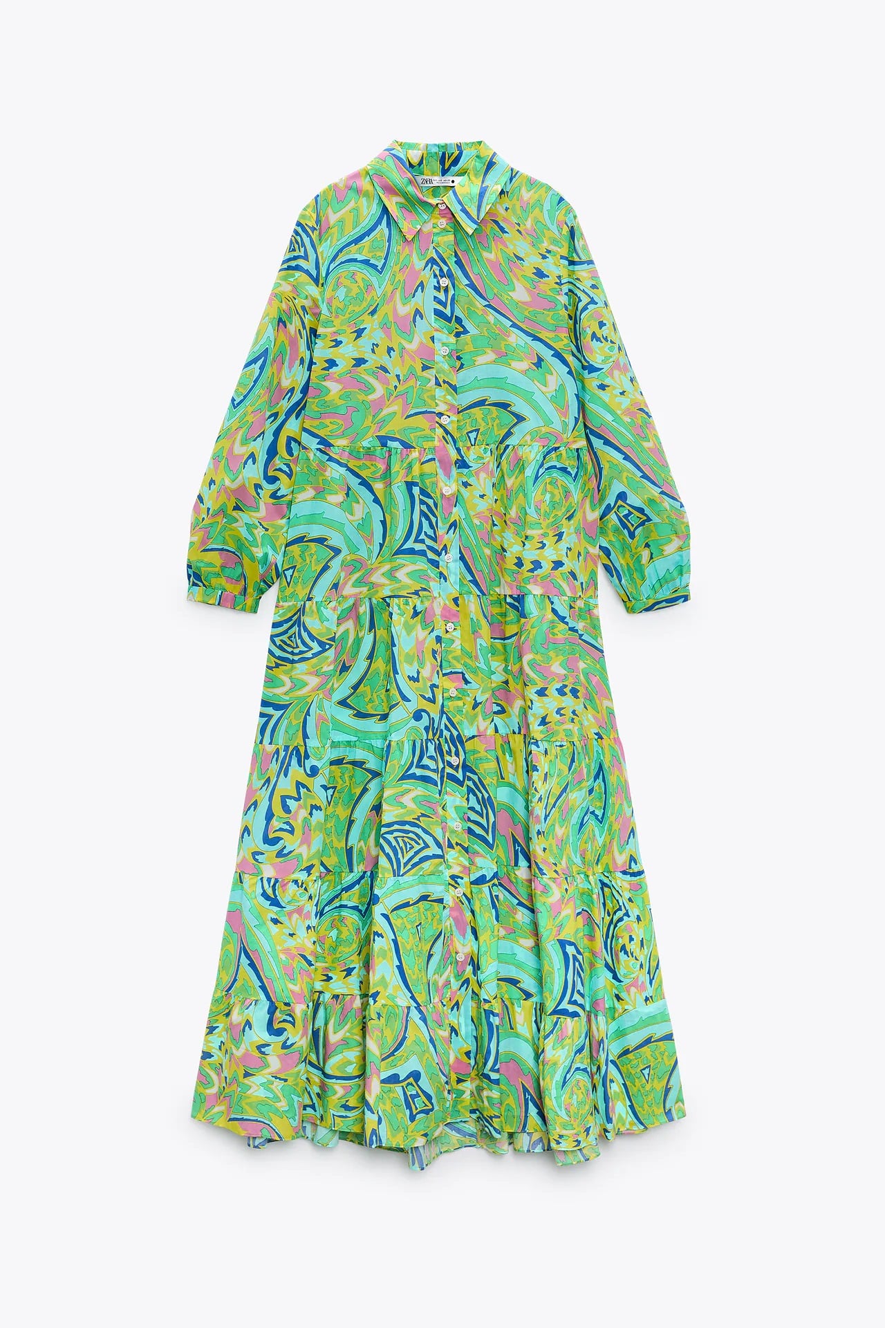 Zara tira la casa por la ventana, vende el vestido de la primavera con bolso incluido