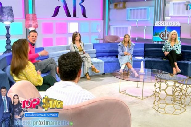 Roc&iacute;o Flores en 'El programa de Ana Rosa'./Telecinco