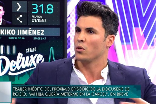 Kiko Jim&eacute;nez se ha sometido al pol&iacute;grafo de 'S&aacute;bado Deluxe'./Telecinco
