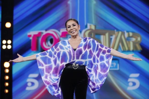 Isabel Pantoja en la presentaci&oacute;n de 'Top Star: &iquest;cu&aacute;nto vale tu voz?'./Gtres