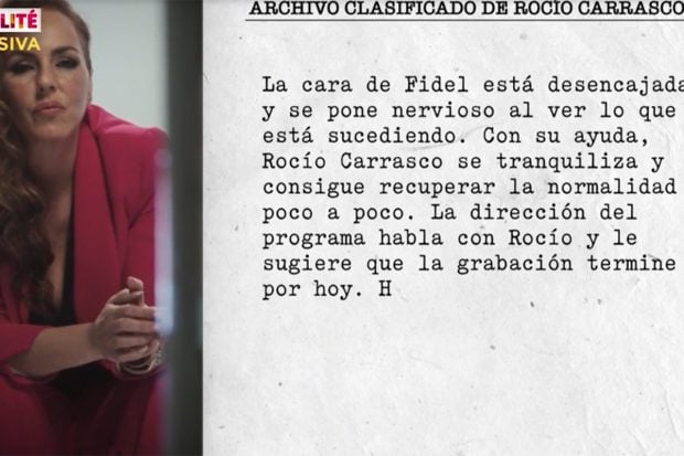 Roc&iacute;o Carrasco ha explicado que por el momento, no puede tener un acercamiento con su hija./'Socialit&eacute;'