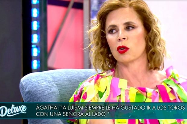 &Aacute;gatha Ruiz de la Prada ha sido la &uacute;ltima invitada a 'S&aacute;bado Deluxe'./Telecinco