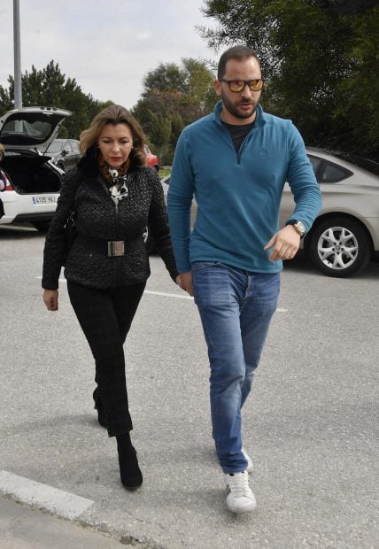 Antonio Tejado y su madre