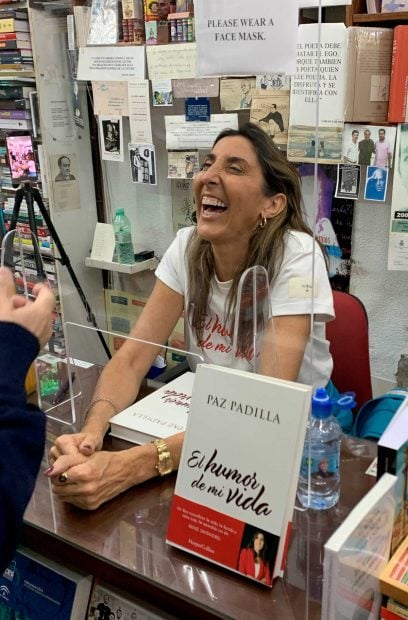 Las risas y el buen rollo han marcado la firma de libros de Paz Padilla / Gtres