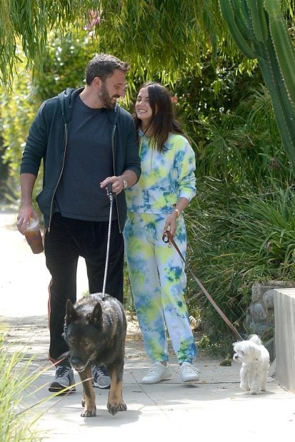 Ana de Armas y Ben Affleck