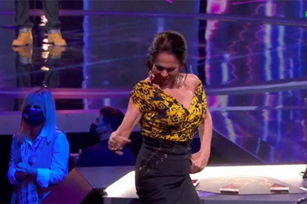 Isabel Pantoja en la segunda gala de 'Top Star: &iquest;cu&aacute;nto vale tu voz?'./Telecinco