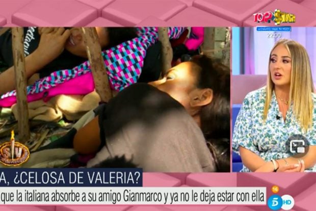 Roc&iacute;o Flores en 'El programa de Ana Rosa'./Telecinco