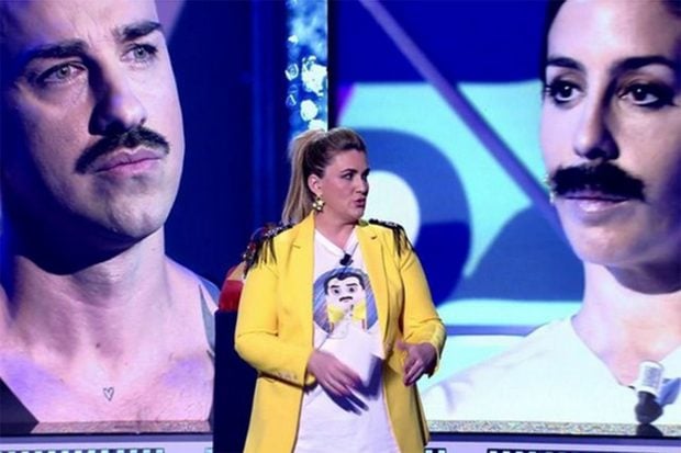 Anabel Pantoja y Rafa Mora, sancionados por 'S&aacute;lvame'./Telecinco