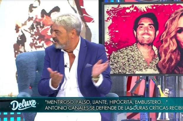 Antonio Canales en 'S&aacute;bado Deluxe'./Telecinco