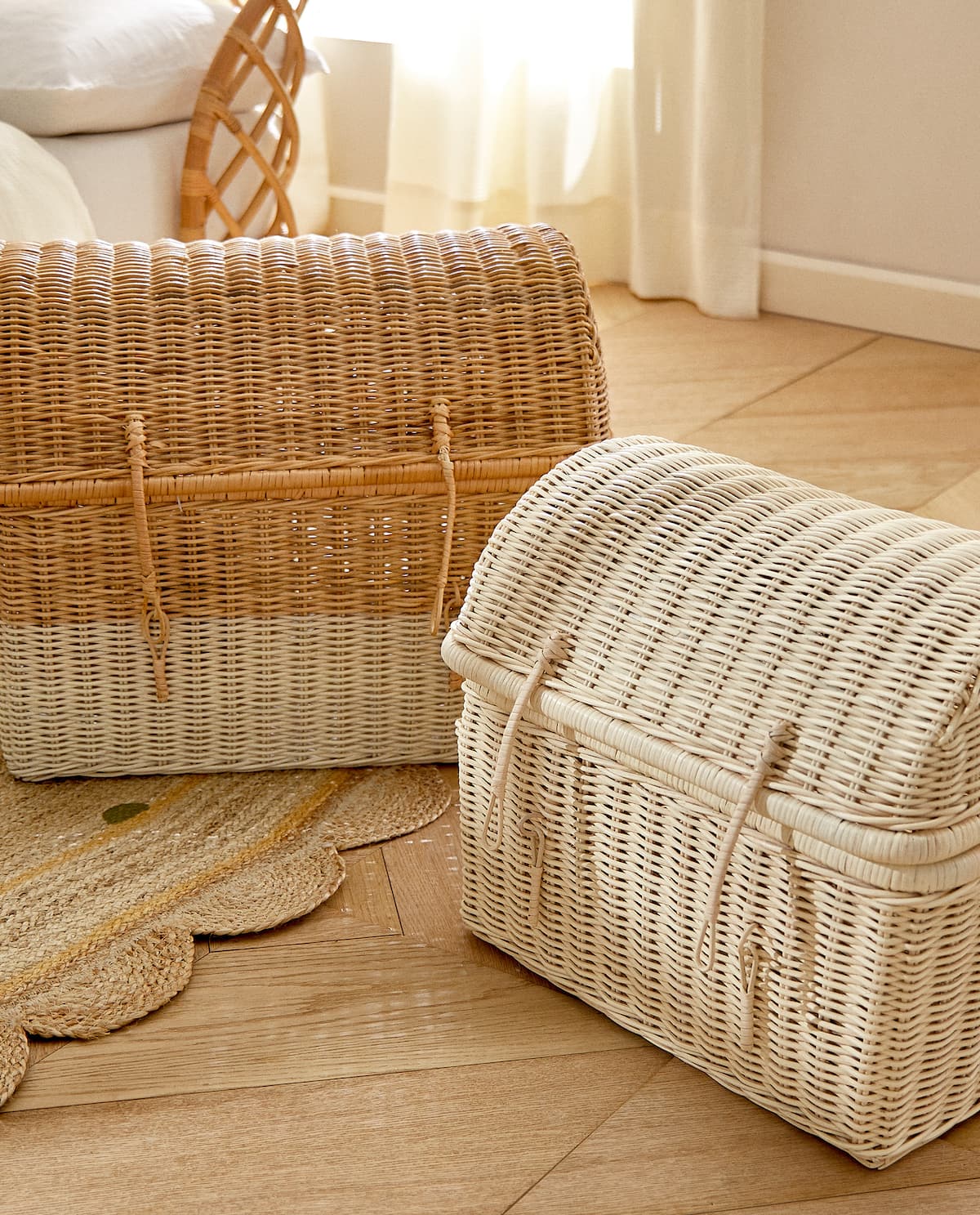 Guarda y decora, estas cestas de Zara Home te permitir&aacute;n maximizar tu armario