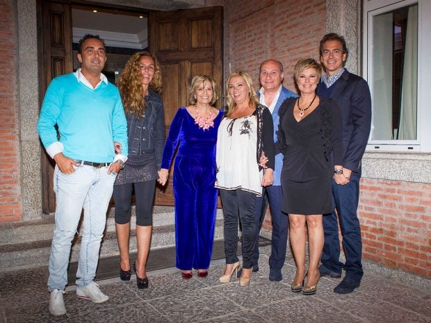 Fidel Albiac, Roc&iacute;o Carrasco, Terelu Campos, Mar&iacute;a Teresa Campos, Carmen Borrego, Jos&eacute; Carlos Bernal, Carlos Pombo