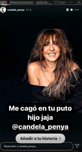 Candela Pe&ntilde;a ha sacado a la luz las amenazas que sufre su hijo / Instagram