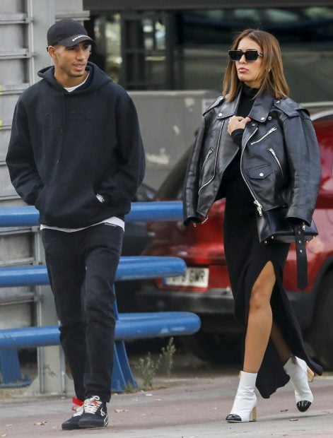 Hiba Abouk y Achraf Hakimi en una imagen de archivo / Gtres