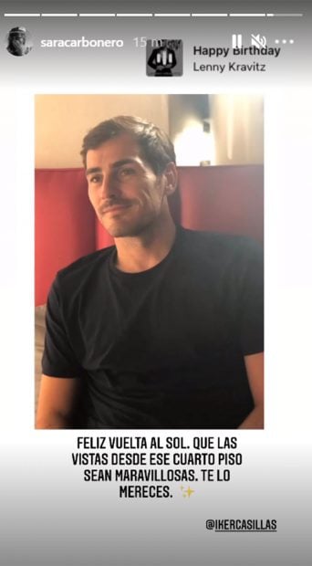 As&iacute; ha felicitado Sara Carbonero el cumplea&ntilde;os a Iker Casillas / Gtres