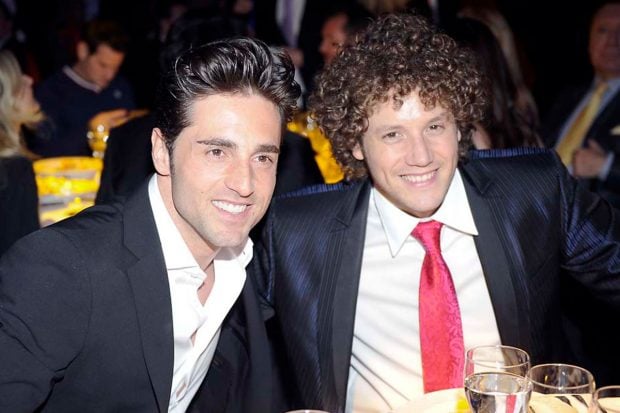 David Bustamante y Daniel Diges