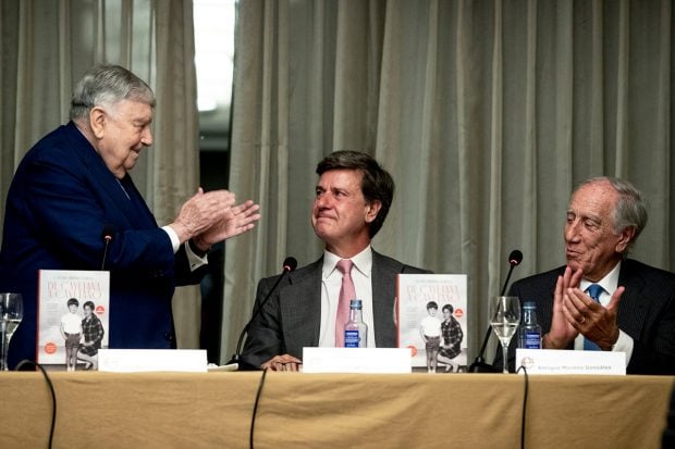 Cayetano Mart&iacute;nez de Irujo, durante la presentaci&oacute;n de su libro / Gtres
