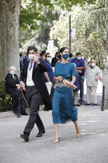 Fern&aacute;ndo Fitz-James Stuart y Sof&iacute;a Palazuelo en el enlace de Carlos Fitz James Stuart y Bel&eacute;n Corsini./Gtres