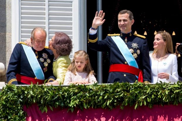 La Familia Real Espa&ntilde;ola, junto al rey Juan Carlos I / Gtres