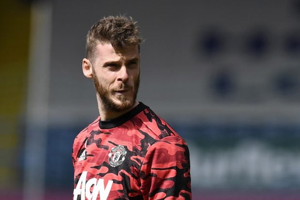 El portero del Manchester United, David de Gea en una imagen de archivo./Gtres