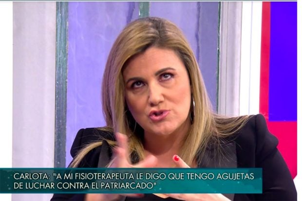 La periodista se ha sincerado sobre c&oacute;mo ha vivido el documental de Roc&iacute;o Carrasco./Telecinco