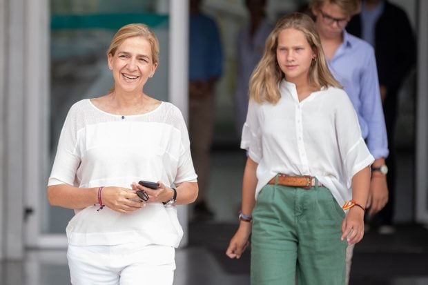 Irene Urdangarin y la infanta Cristina/Gtres