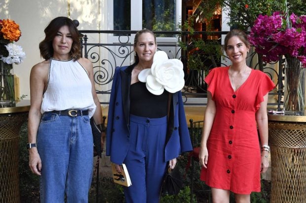 Lourdes Montes, Raquel Revuelta y Fiona Ferrer