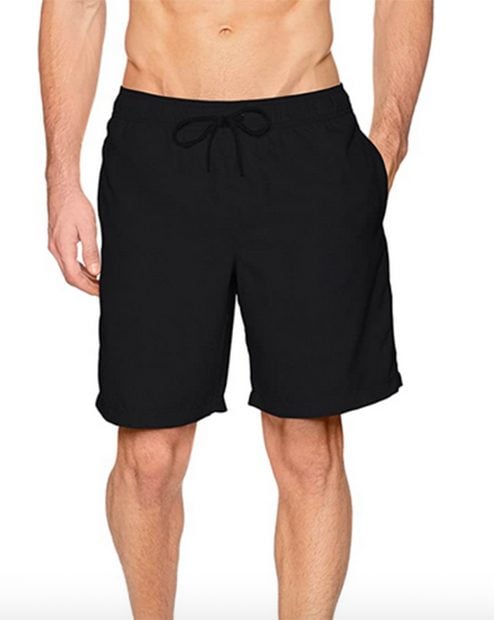 Ba&ntilde;ador negro de hombre de secado r&aacute;pido de Amazon./Amazon