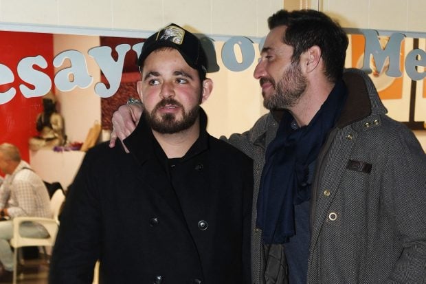 David Flores y su padre, Antonio David / Gtres