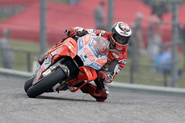 Jorge Lorenzo en una imagen de archivo./Gtres