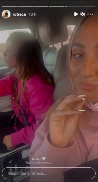 Roc&iacute;o Flores y Gloria Camila se han convertido en un gran apoyo la una para la otra./Instagram @rotrece